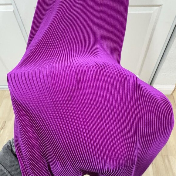 womens L'IDEE REVOLVE Soiree 90's Sleeved Gown in Grape Size 8 (sold‎ Out) - Picture 4 of 10